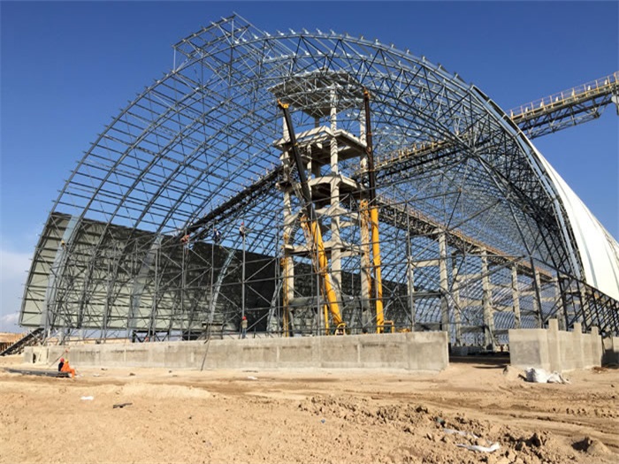 湖州煤机油桶翘工程网架